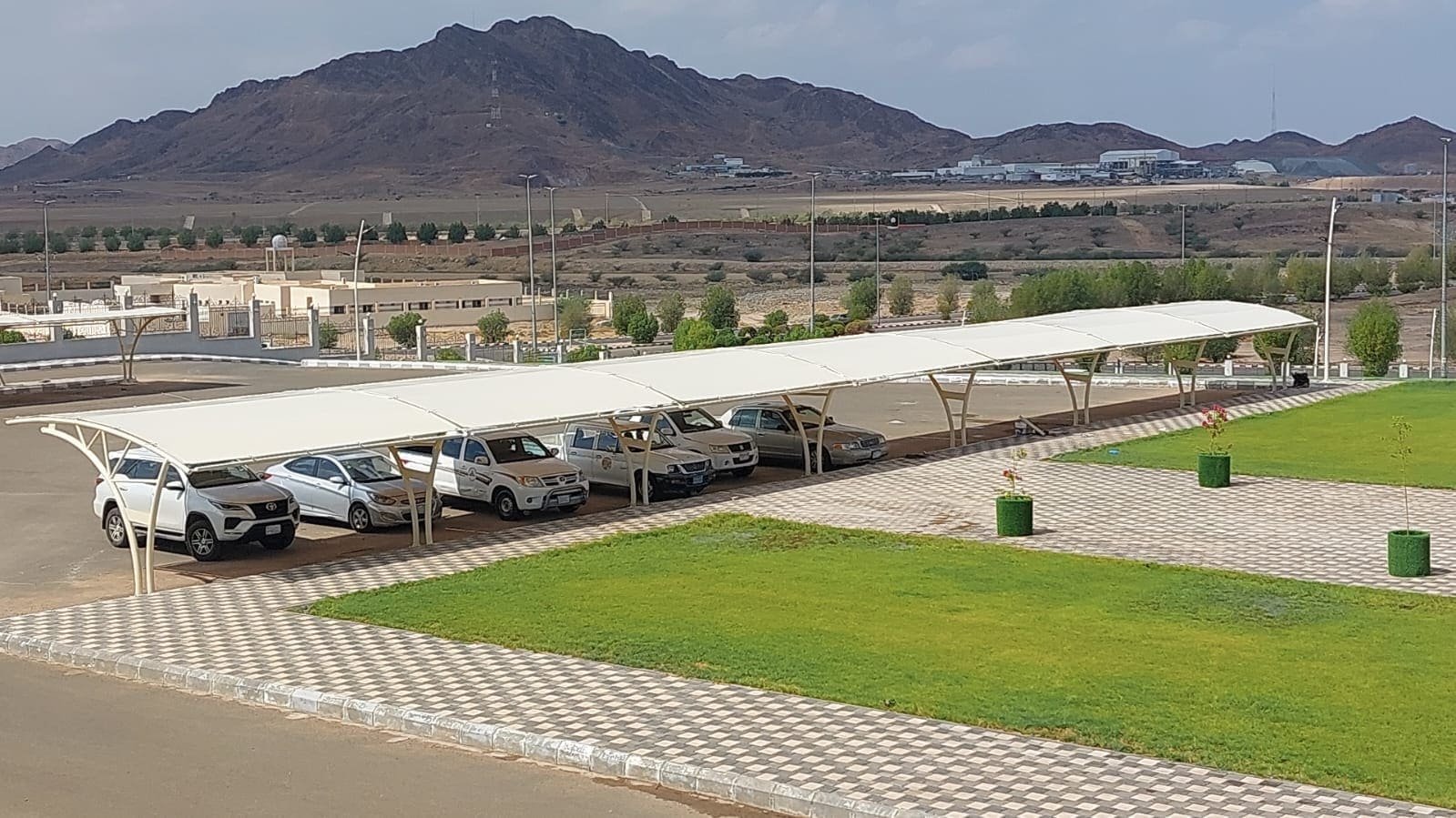 مظلات مواقف سيارات الدمام